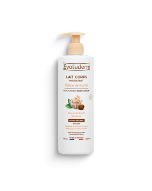 Evoluderm Lait Corps Hydratant Délice de Karité 500ml