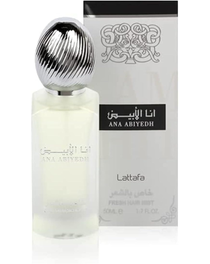 Lattafa Ana Abiyedh Fresh – Brume Cheveux 50 ml