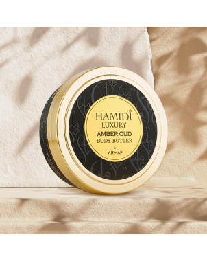 HAMIDI Luxury Amber Oud – Beurre Corporel Hydratant 250ml