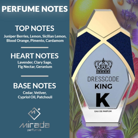 Mirada Dresscode King Eau de Parfum 85 ml