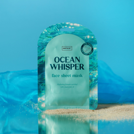 Sence Tropical Heat Face Sheet Mask Ocean Whisper – Masque Tissu Visage Éclat & Fraîcheur
