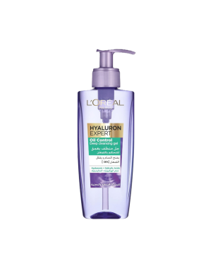 L'Oréal Paris Hyaluron Expert Gel Nettoyant Profond Anti-Sébum — Peaux Mixtes à Grasses 200ml