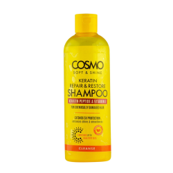 Cosmo Shampoing Kératine Réparateur 480ml | Douceur & Brillance