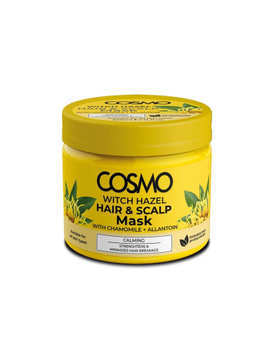 COSMO Masque Cheveux & Cuir Chevelu à l’Hamamélis 325 g | Croissance & Vitalité COSMO Masque Cheveux & Cuir Chevelu à l’Hamamélis 325 g | Croissance & Vitalité