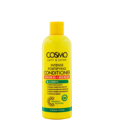 COSMO Après-Shampoing Huile d’Avocat & Beurre de Karité 480 ml | Hydratation, Réparation & Douceur