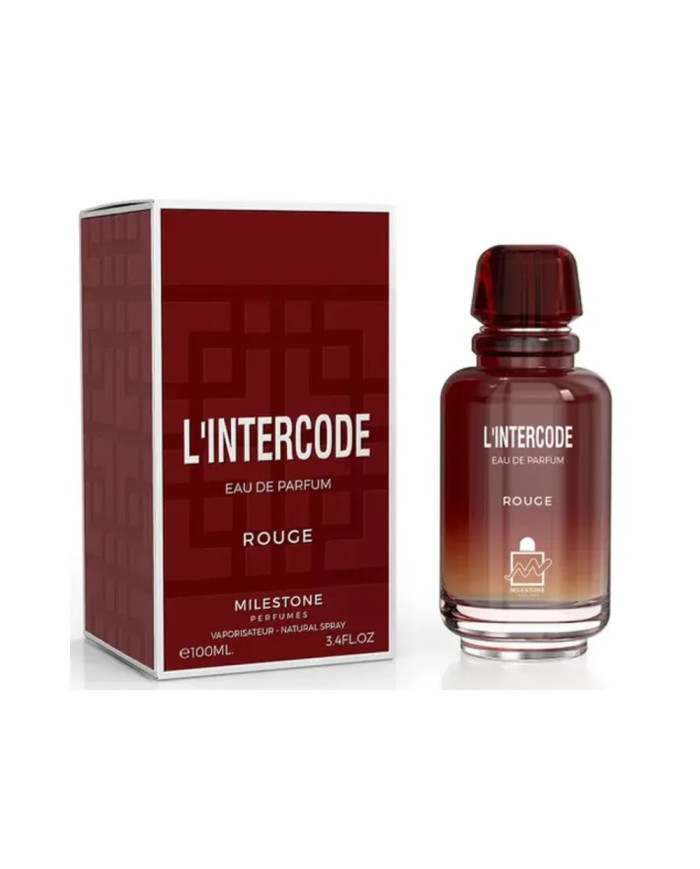 MILESTONE L’Intercode Rouge Eau de Parfum 100ML Femme | Dupe L’Interdit Rouge Givenchy
