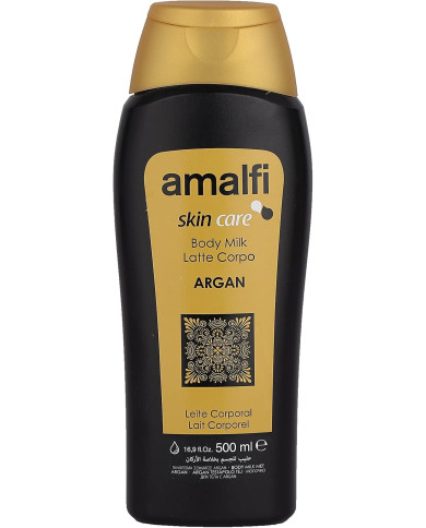 Amalfi Lait Corps Argan 500 ml – Hydratation Intense et Peau Douce Amalfi Lait Corps Argan 500 ml – Hydratation Intense et Peau Douce