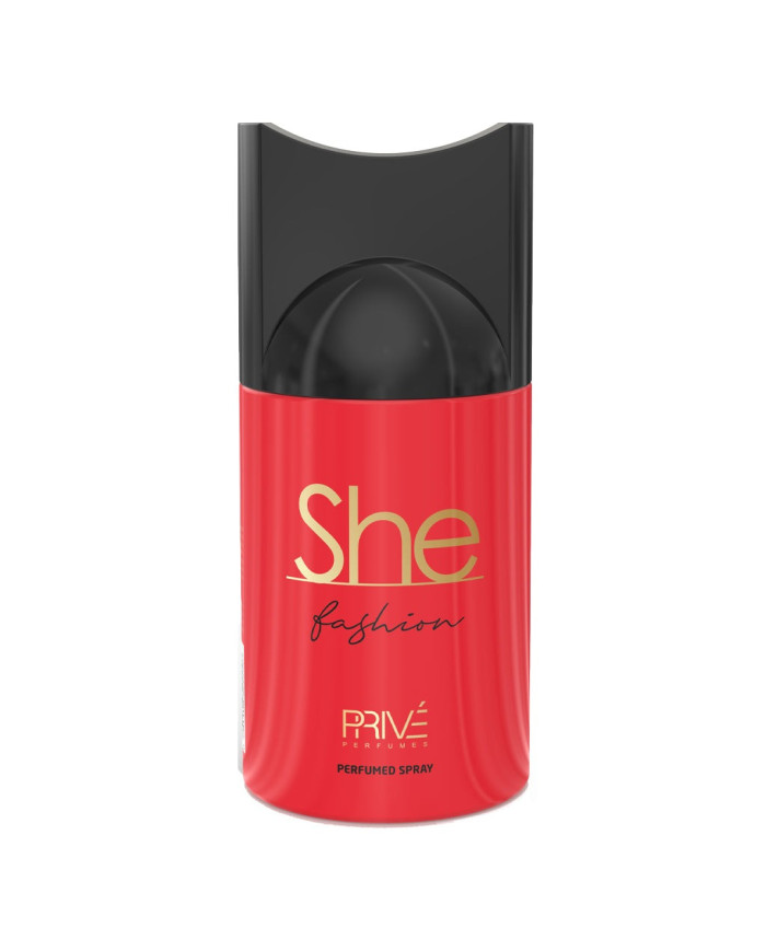 She Fashion Déodorant 200 ml – Inspiré de Si Rouge Armani