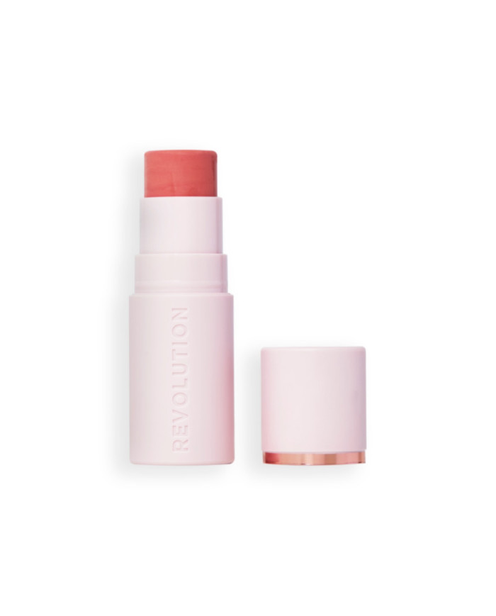 Revolution Blush Silk Stick “Peachy Pink” – Blush Crème
