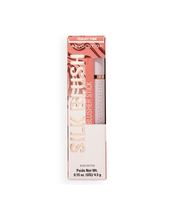 Revolution Blush Silk Stick “Peachy Pink” – Blush Crème