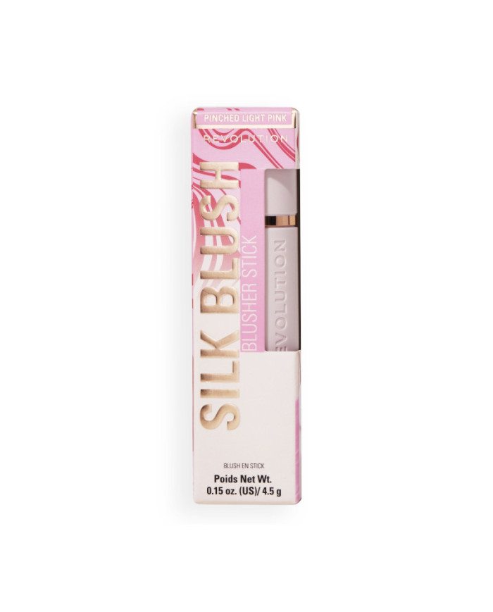 Revolution Blush Silk Stick “Pinched Light Pink” – Blush Crème