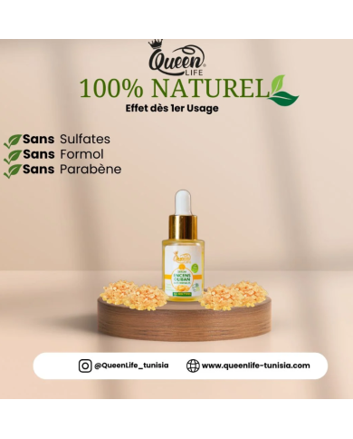 Queen Life Sérum Oliban 30 ml | Anti-Rides, Raffermissant & Éclat Visage