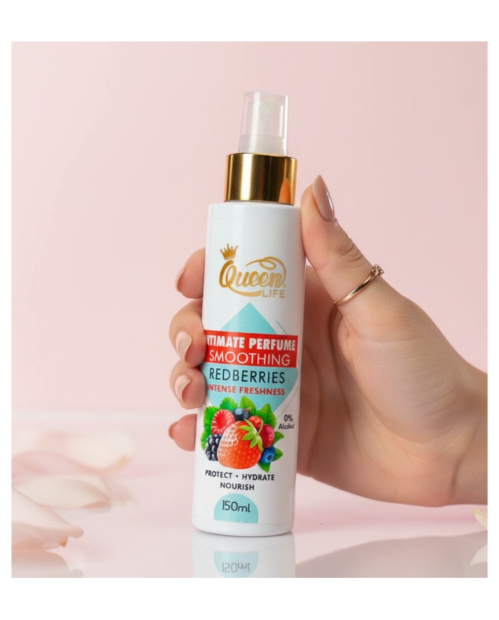 Queen Life Parfum Intime Red Berries 150ml – Fraîcheur Intense & Protection