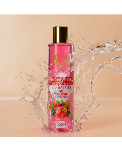 Queen Life Gel Douche Intime 200ml – Red Berries | Fraîcheur & Douceur Quotidienne