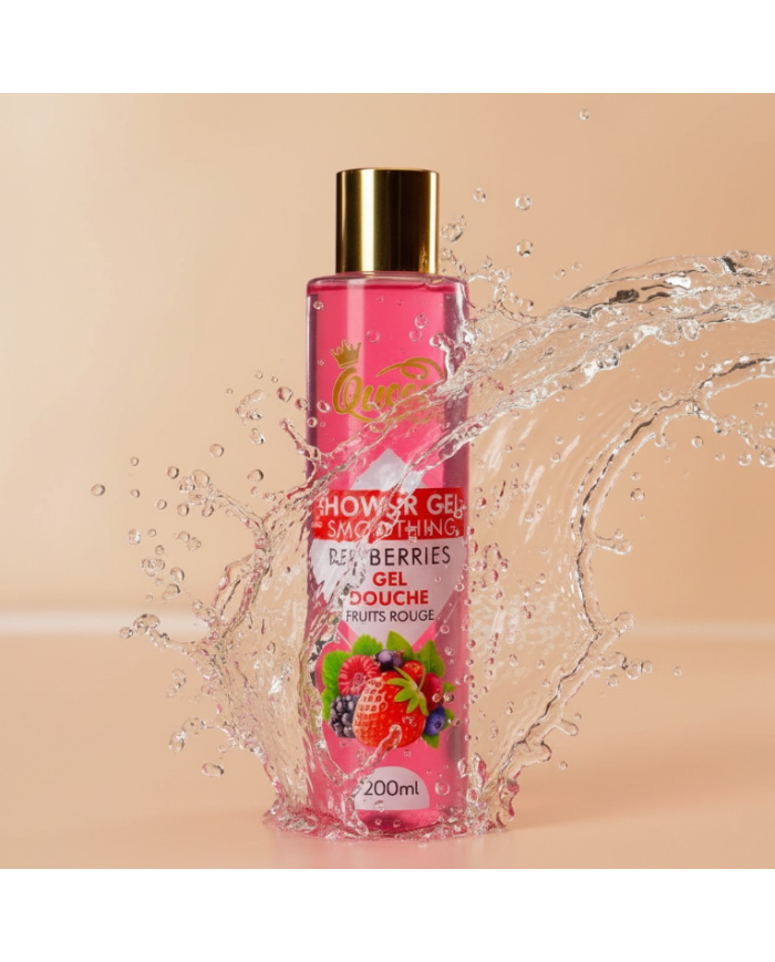 Queen Life Gel Douche Intime 200ml – Red Berries | Fraîcheur & Douceur Quotidienne